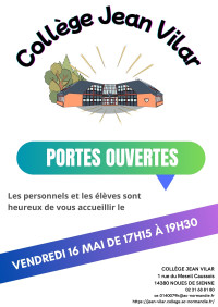 Portes-ouvertes du collège Jean Vilar