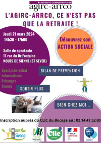 Spectacle forum : : "l'Agirc-Arrco, ce n'est pas que la retraite"