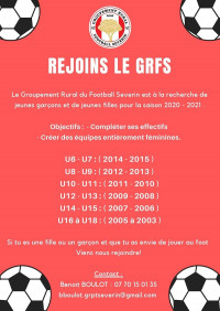 GRFS : un mois test ball au pied