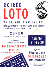 Le Grand Loto des sapeurs-pompiers de Saint-Sever