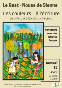 Un livre, une dédicace, un tableau...