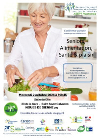 Seniors : alimentation, santé & plaisir
