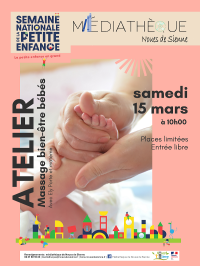 Atelier massage bien-être pour votre bébé 