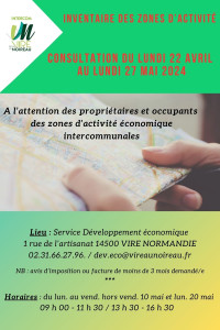 Inventaire des zones d'activité