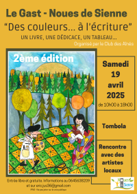 Salon Le Gast : "Des couleurs à l'écriture"