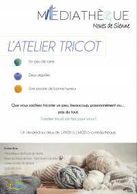 Reprise de l'atelier tricot