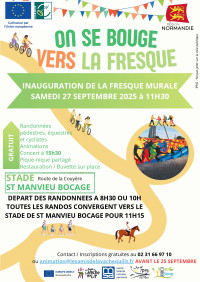 On se bouge vers la fresque !