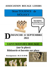 Concours de Molkky (Saint-Manvieu-Bocage)