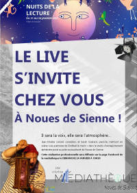 Les nuits de la lecture en "live" chez vous !