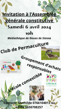 Consommation durable & partage : assemblée générale constitutive 