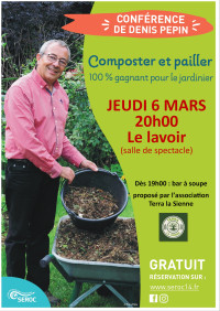 Les Cafés des astucieux : pailler et composter