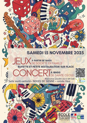 Après-midi jeux & concert de la Sainte Cécile