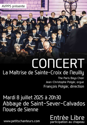 Concert de la Maitrise de Sainte-Croix de Neuilly