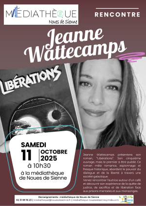 Dédicace à la Médiathèque : 