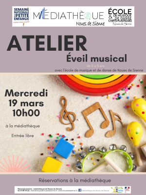 Atelier d’éveil musical 