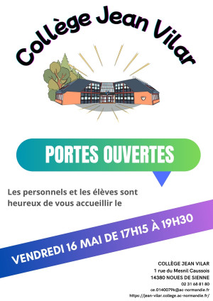 Portes-ouvertes du collège Jean Vilar
