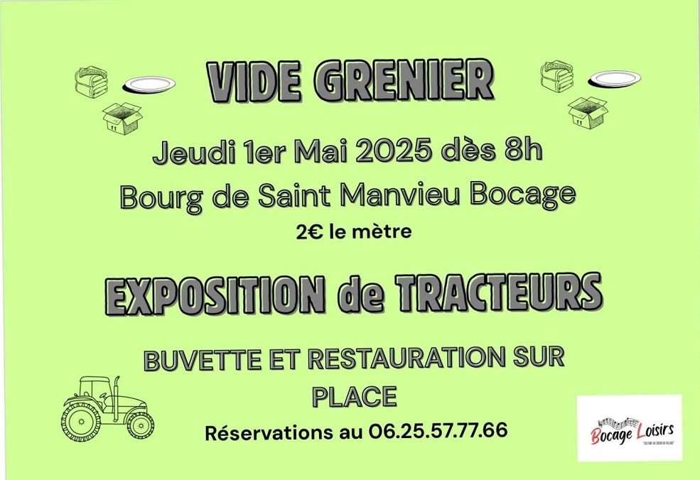 2025 vide grenier