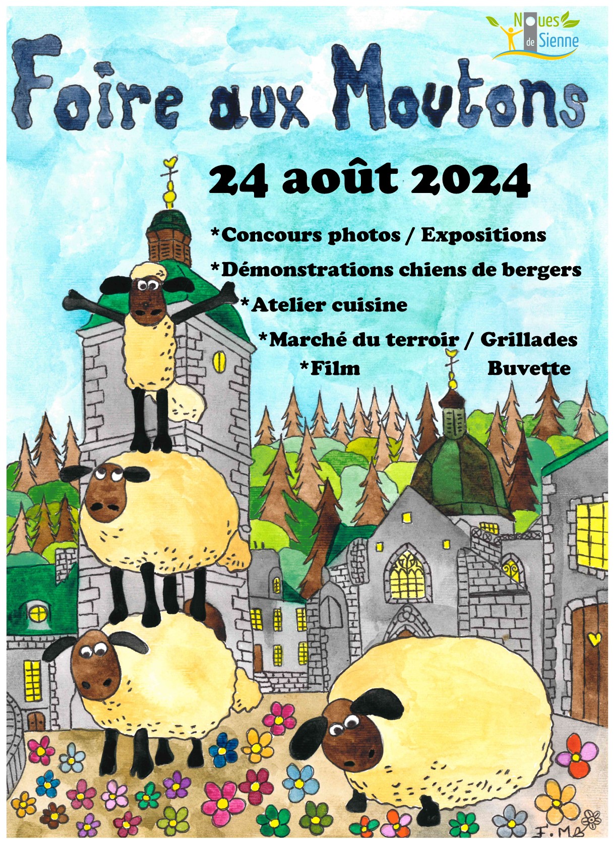 Afffiche Mouton Coul