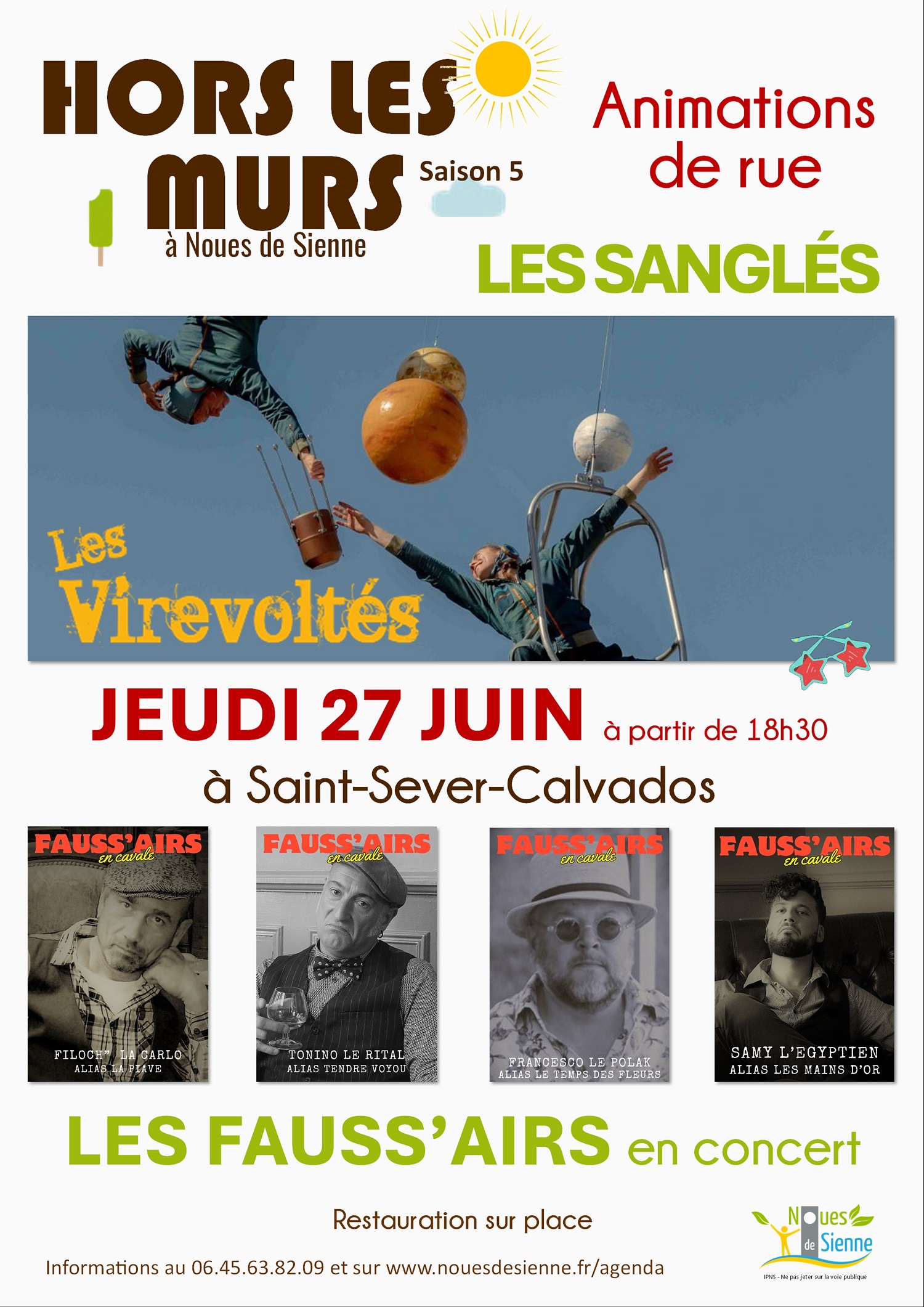 Affiche Hors les murs 27 juin com