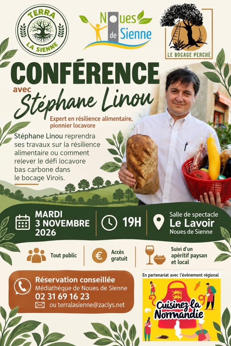 Affiche Stéphane Linou com