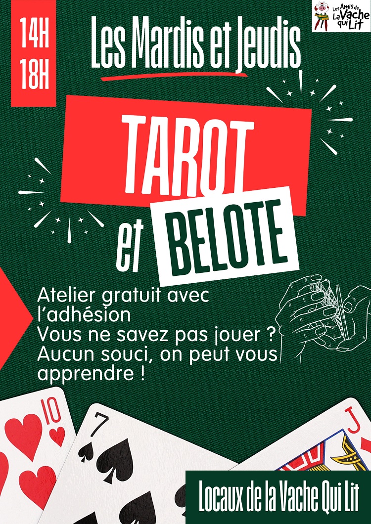 Affiche tarot belote com