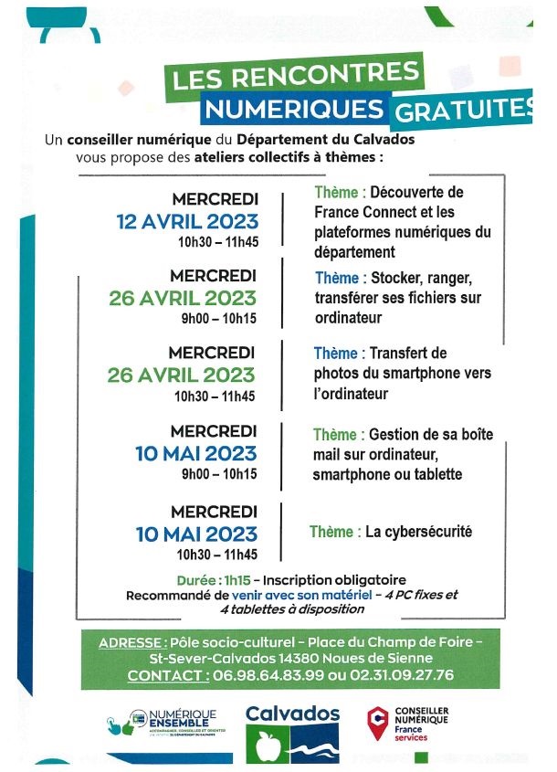 Agenda permanences numériques