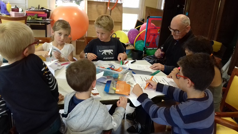 CLAS ST Sever à la maison de retraite