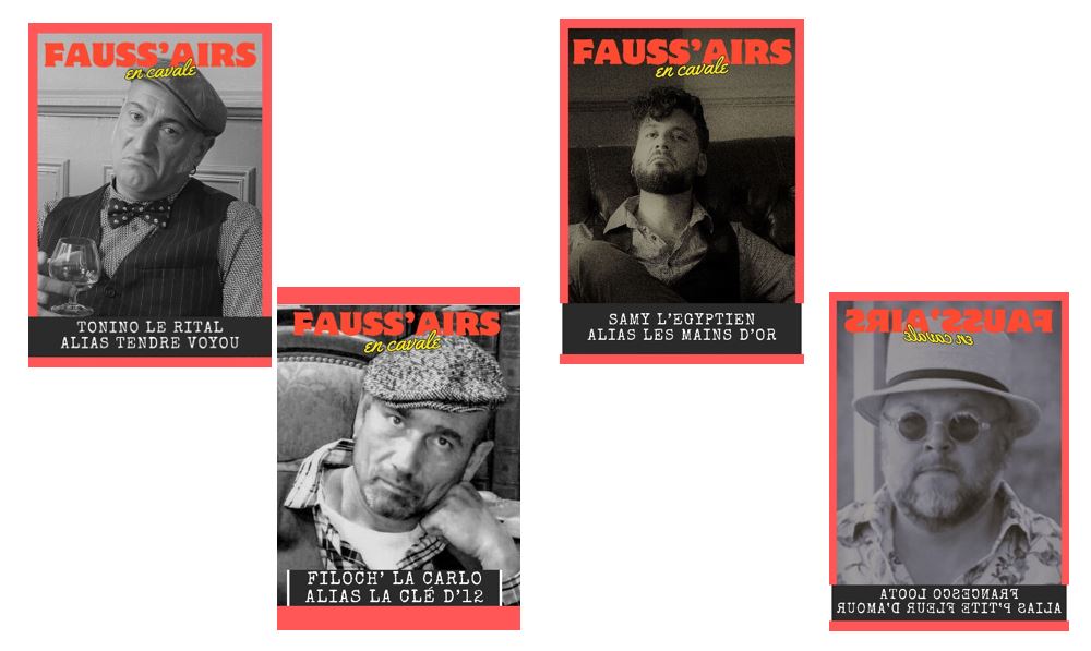 Faussairs par quatre