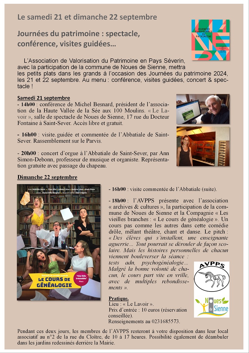 Flyers Journées patrimoine com