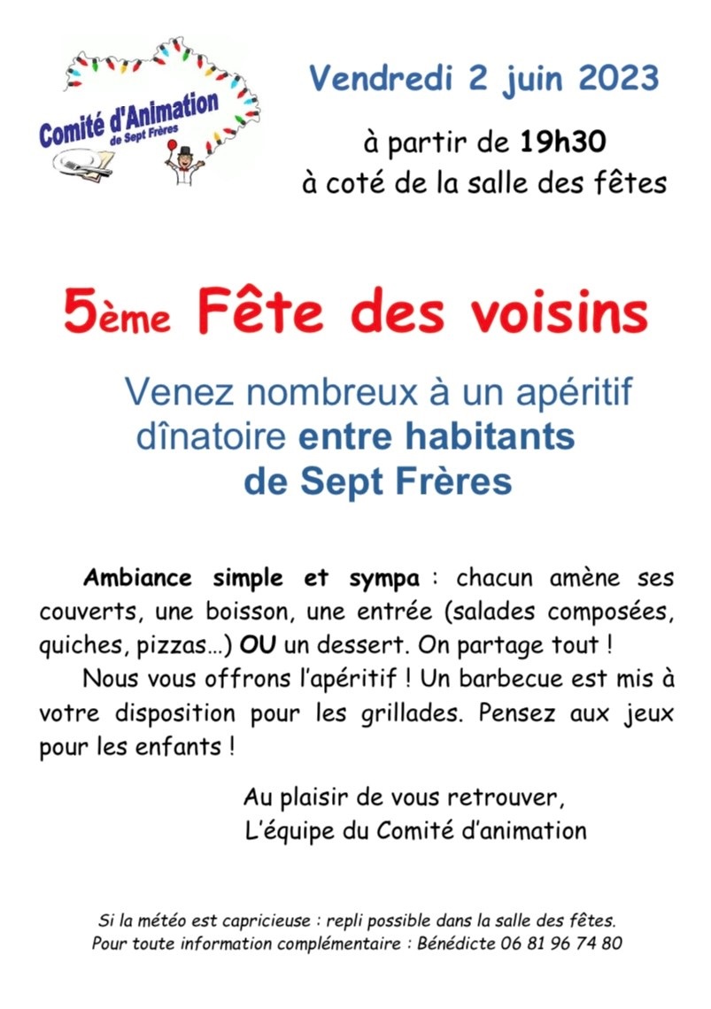 Fête des voisins