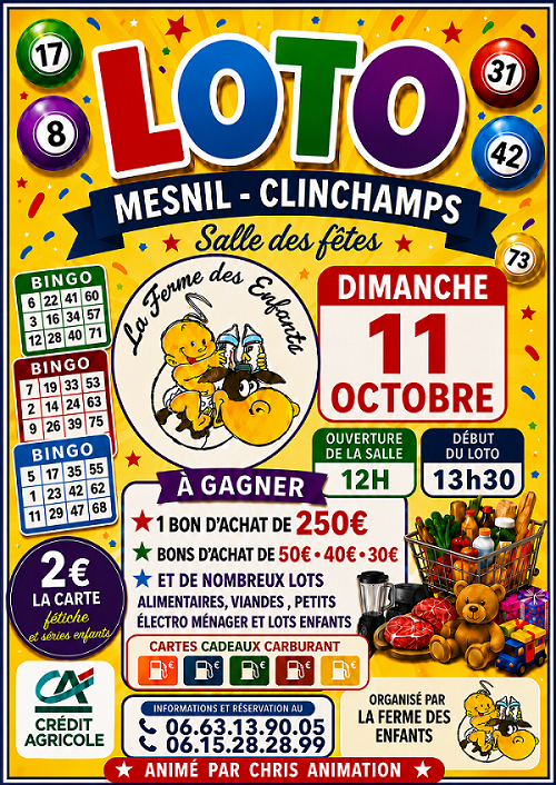 Loto à annoncer com