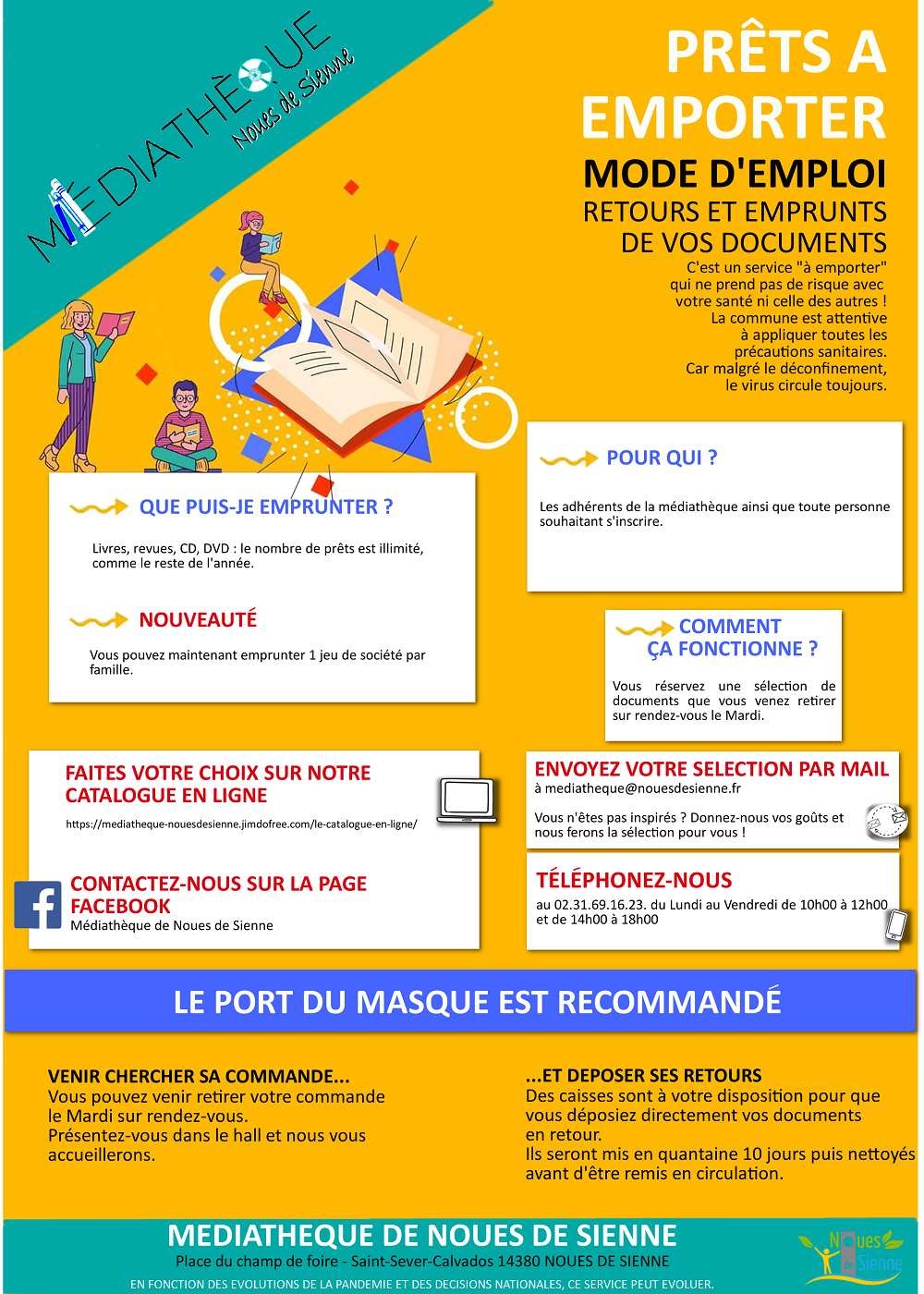 News Affiche drive médiathèque