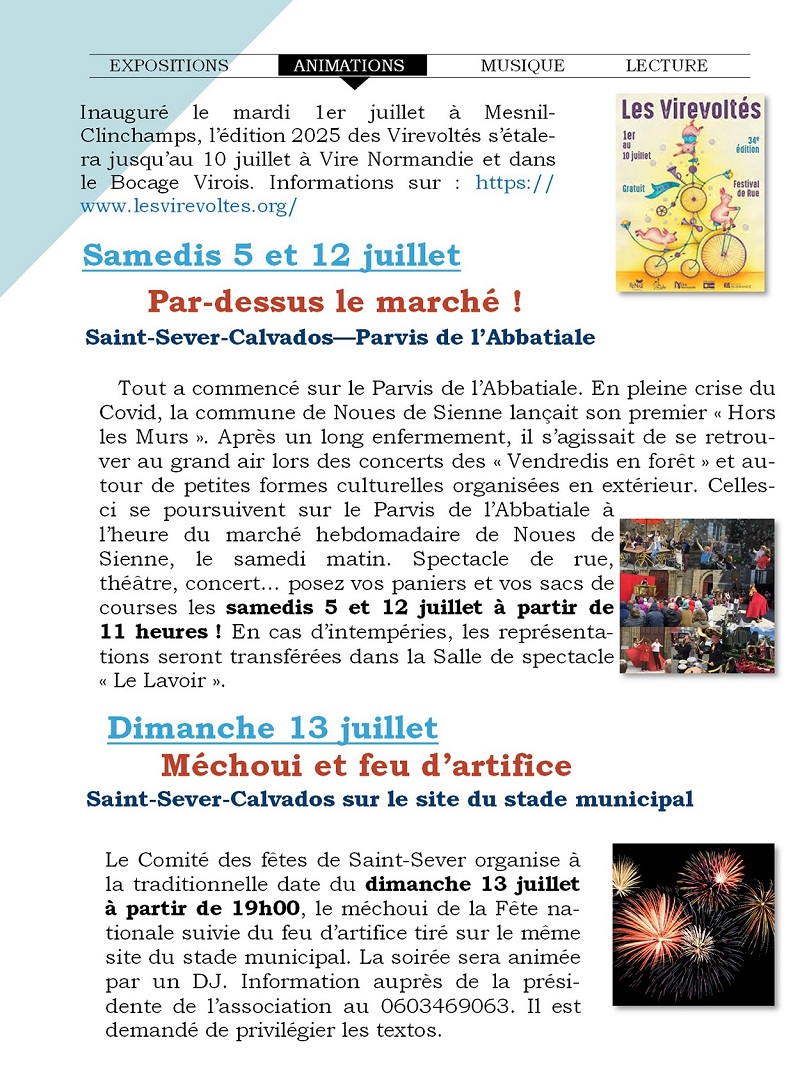 Programme Hors les murs Par dessus et artifice mep site