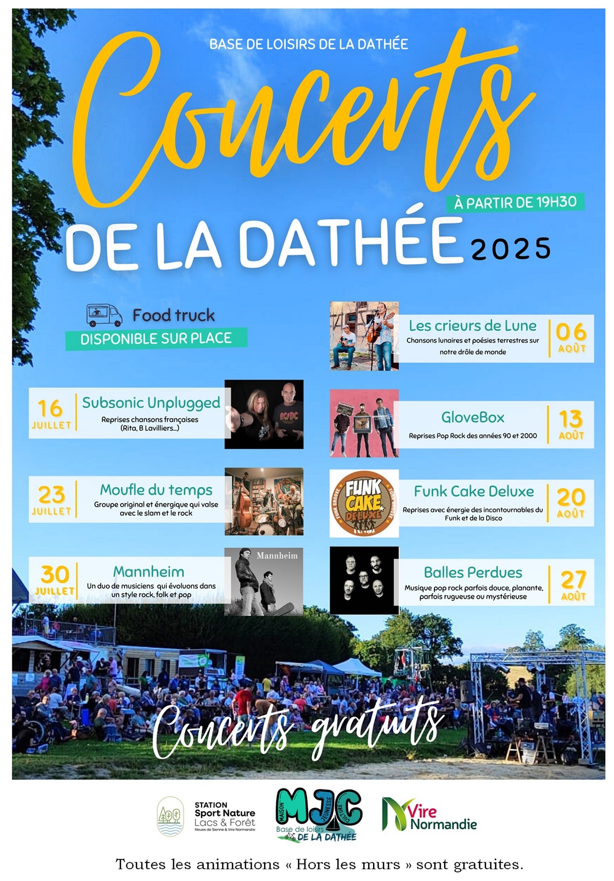Programme Hors les murs 2025 Dathée mep