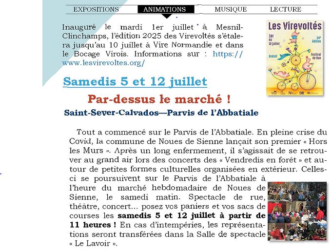 Programme par dessus