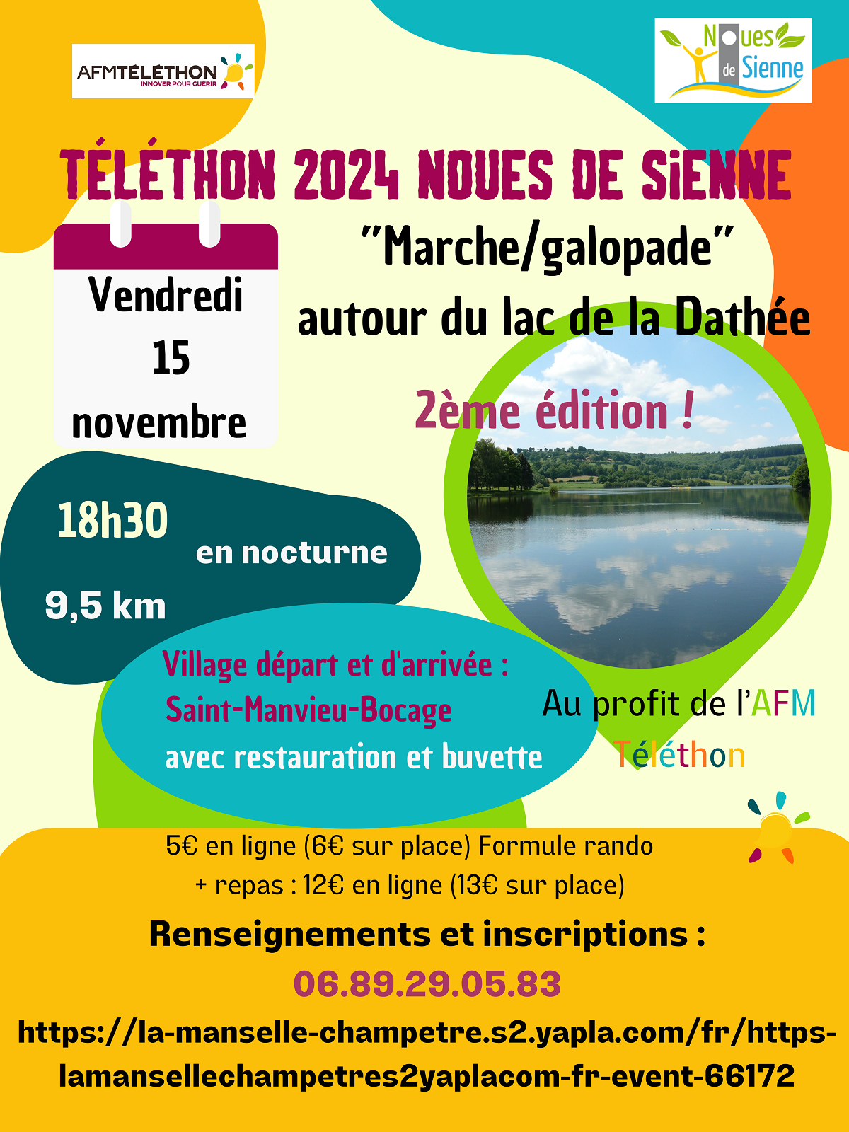 Téléthon 2024 Noues de Sienne com