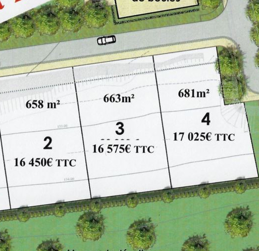 Mesnil Clinchamps Plan lotissement