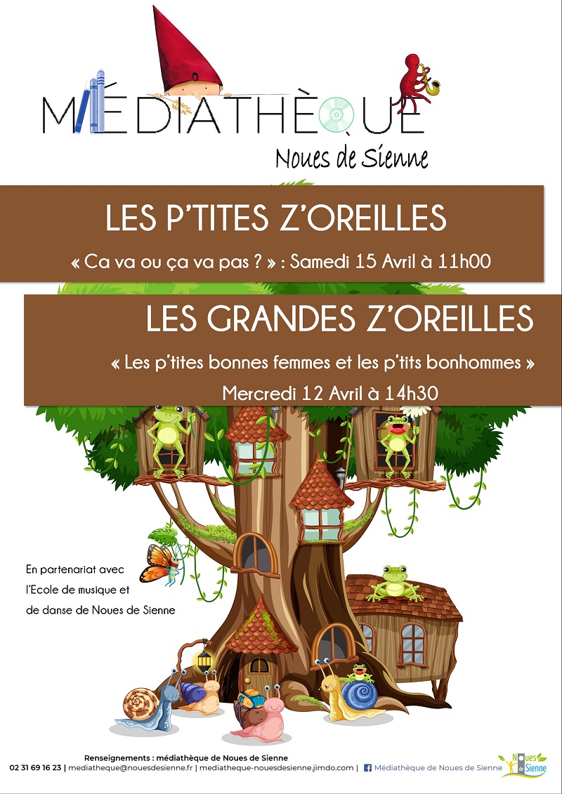 agenda petites zoreilles avril