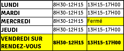 horaires pi14